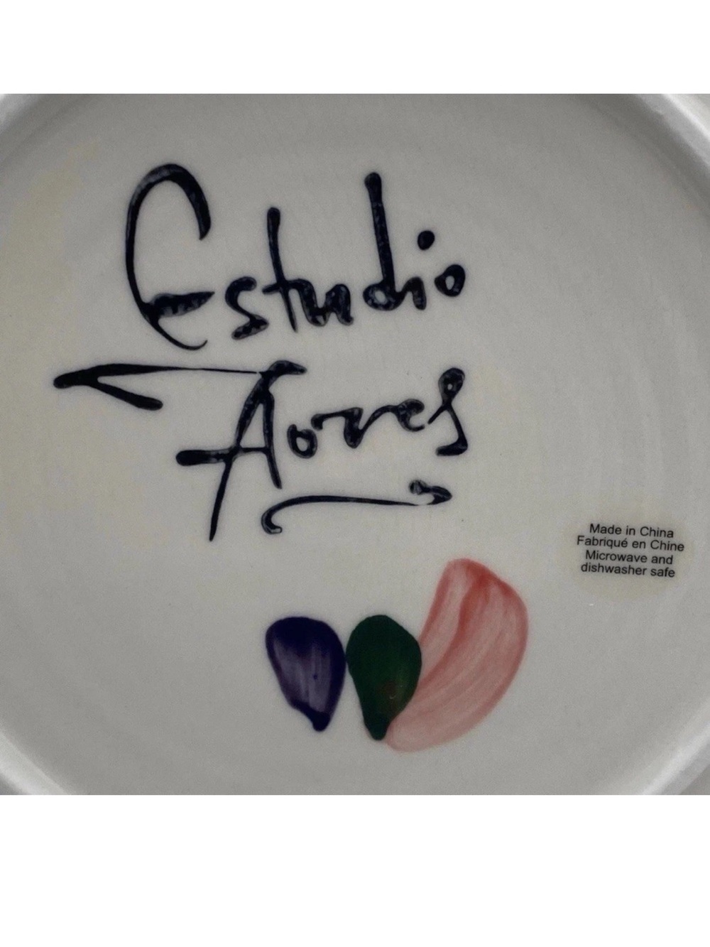 Anthro Sissinghurst Castle Estudio Flores Dinner Plate NEW - Picture 8 of 9